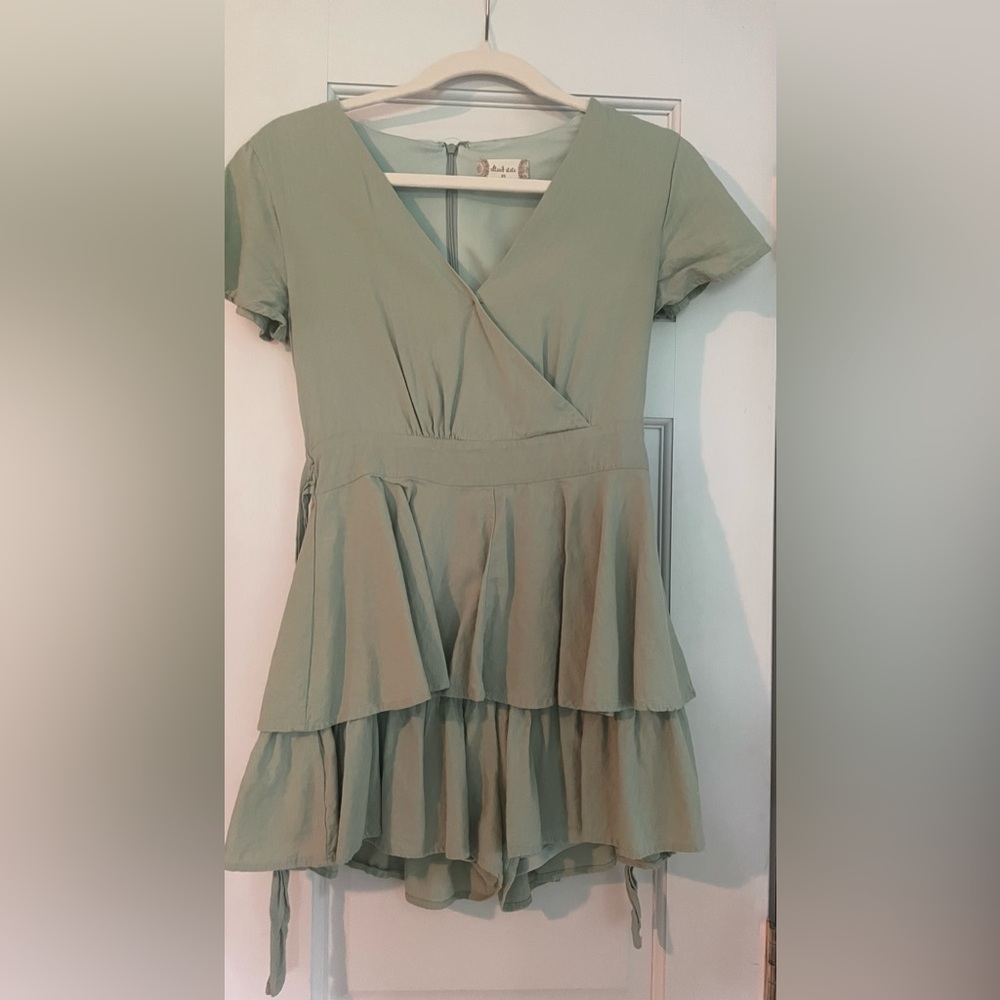 Altar'd State Light Green Dress/romper